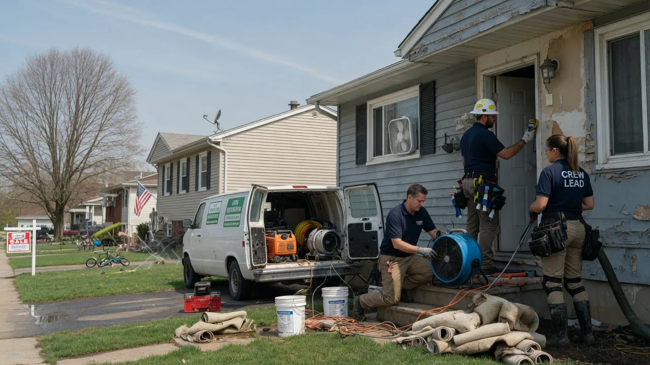 Flood Cleanup in Unionville, MI near me